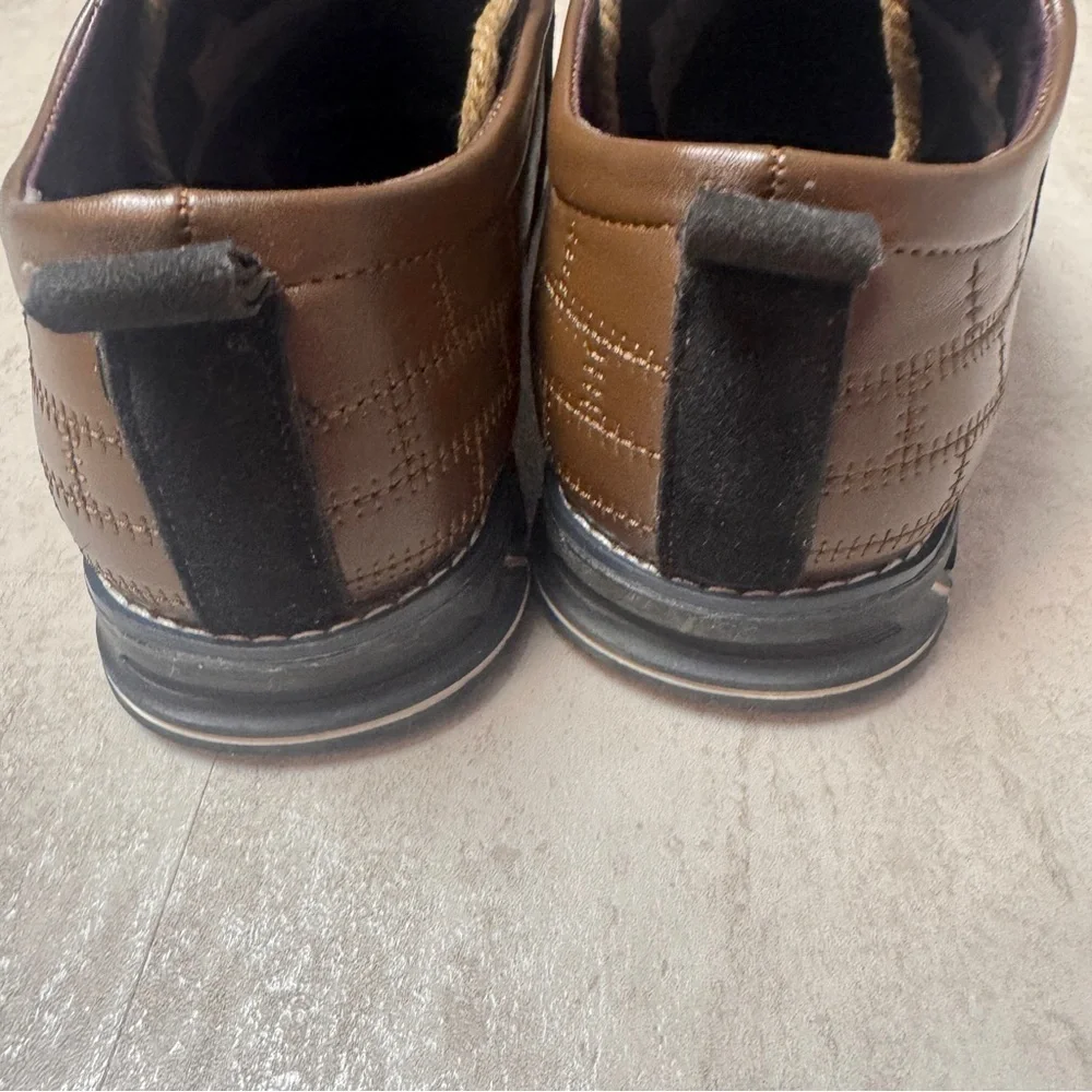 Gatsby shoes Oxford Derby Orthopedic leather shoes size 9